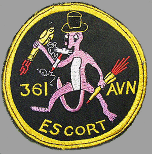 Pink Panthers 361st AWC early patch