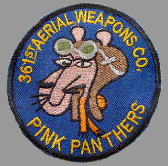 361st AWC Pin Panthers later patch